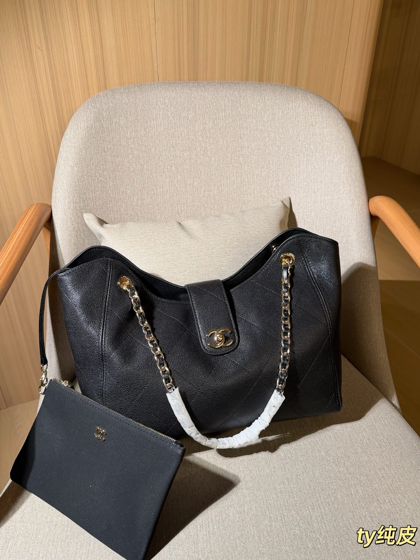 Chanel 26P Vintage Hobo Tote Bag i - 图片 8
