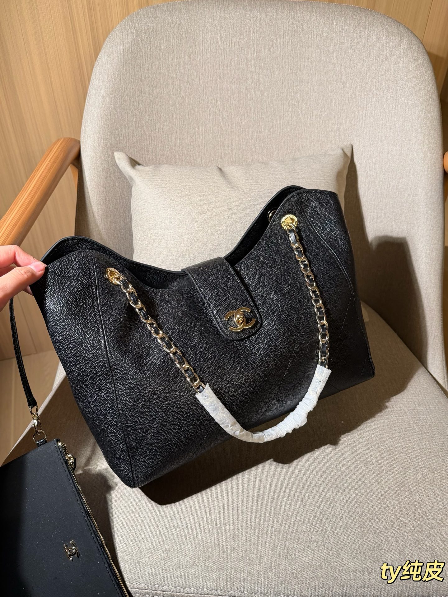 Chanel 26P Vintage Hobo Tote Bag i - 图片 7