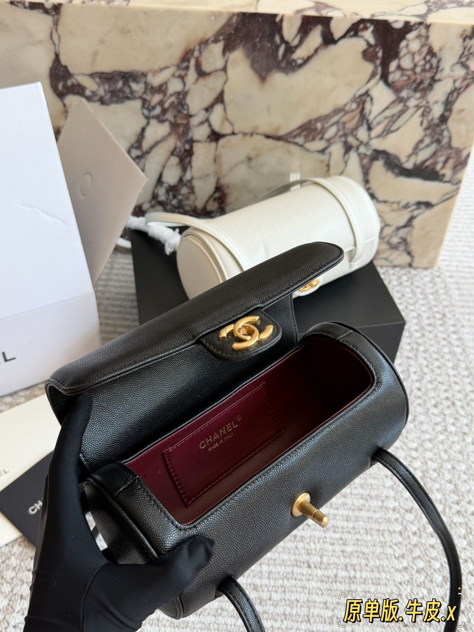 Chanel 26P Preppy Coco cylinder bag - 图片 9