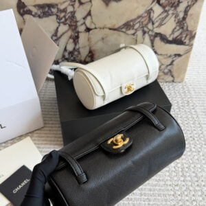 Chanel 26P Preppy Coco cylinder bag