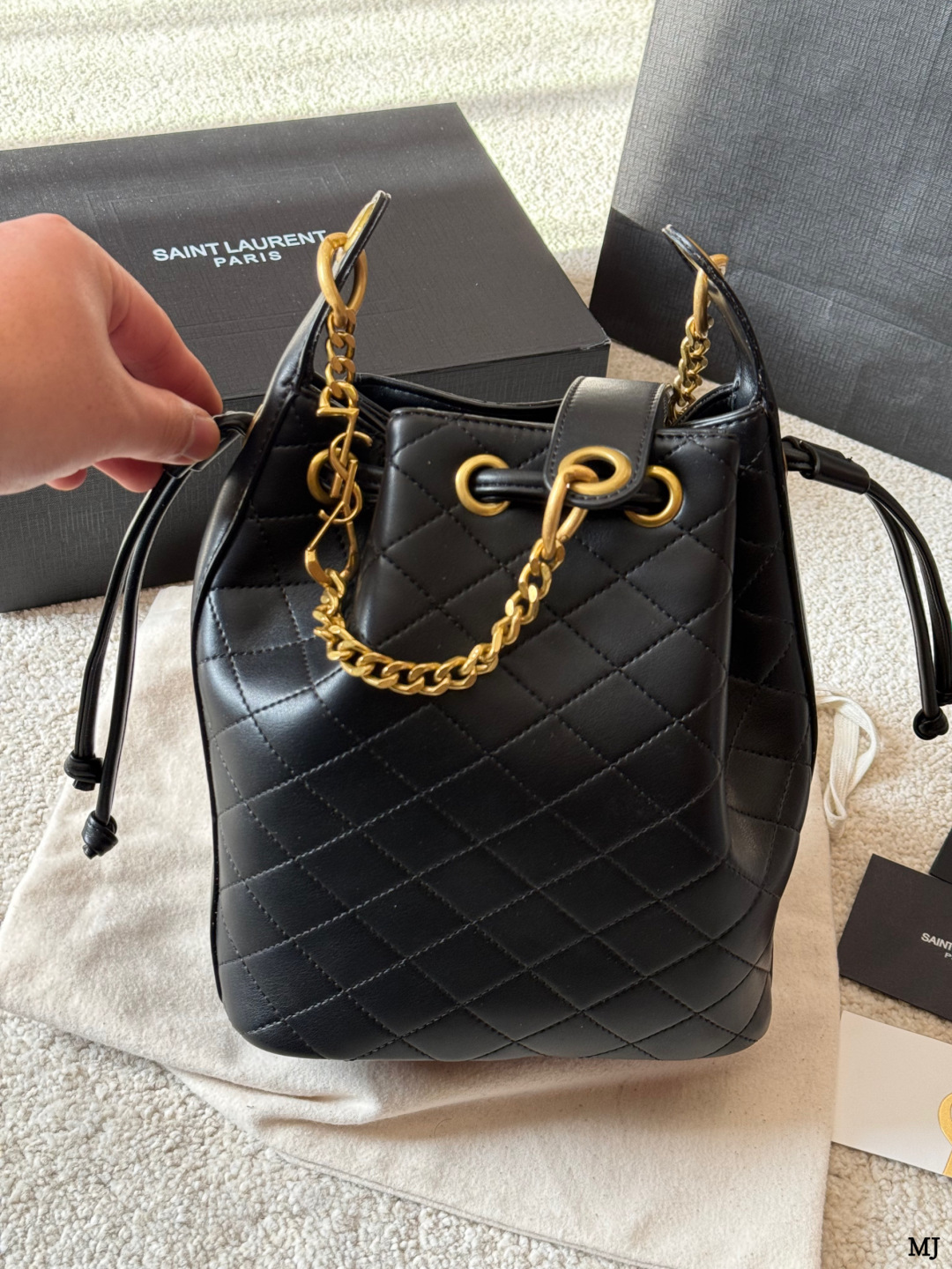 YSL Cassandre luxury shoulder bag
