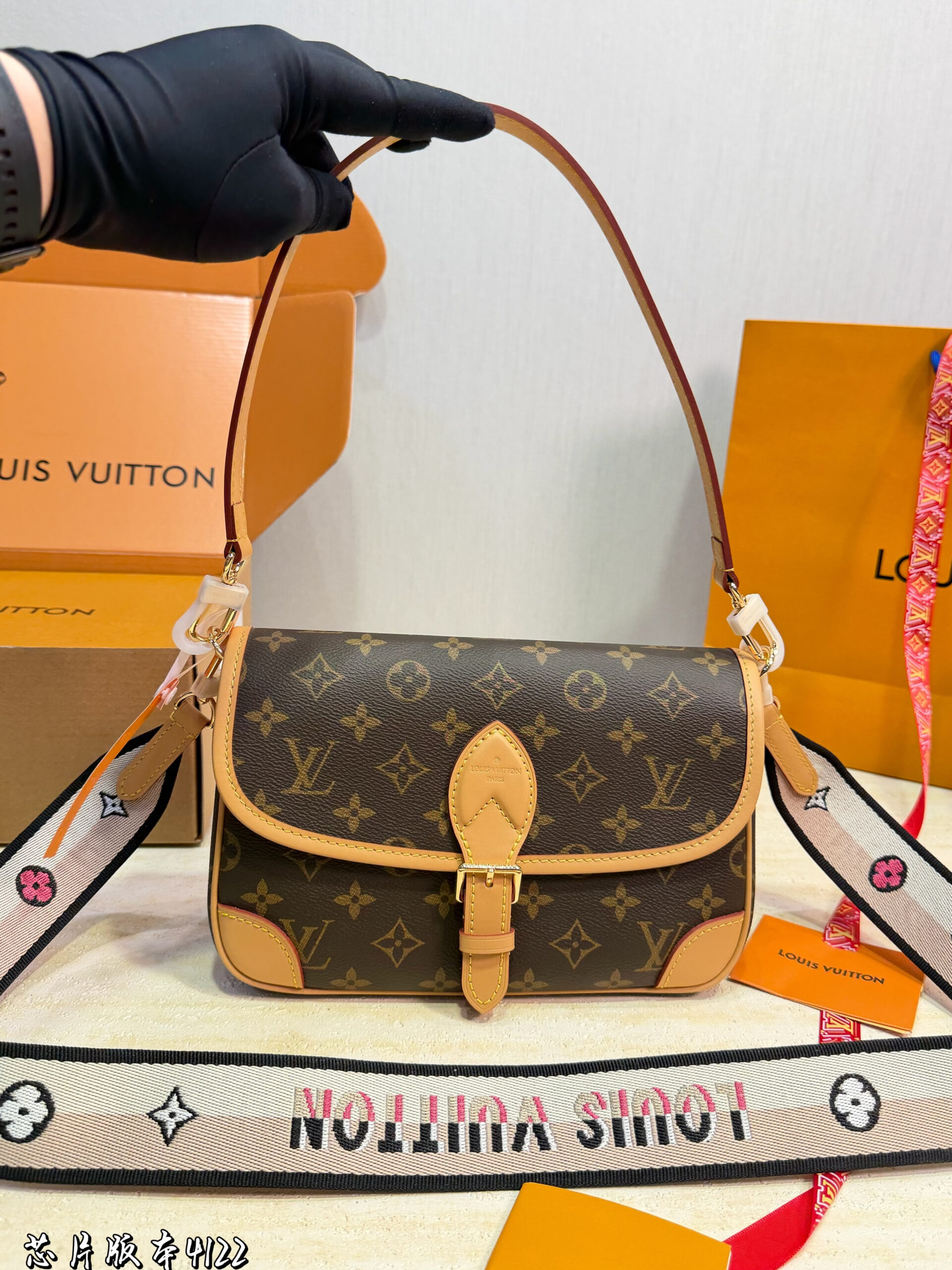 LV Diane Baguette Bag
